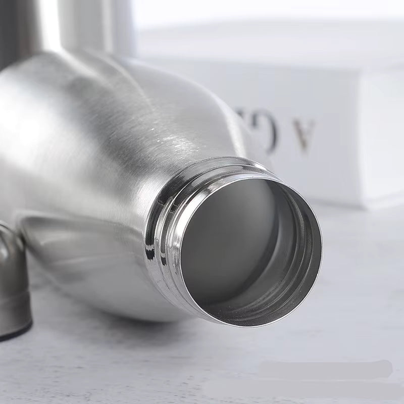 Stainless Steel Single Wall Water Bottle 500/750/1000ml