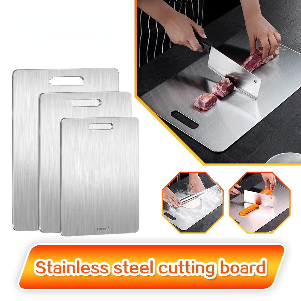 Stainless Steel Panel and Cutting Board S/M/L/XL
