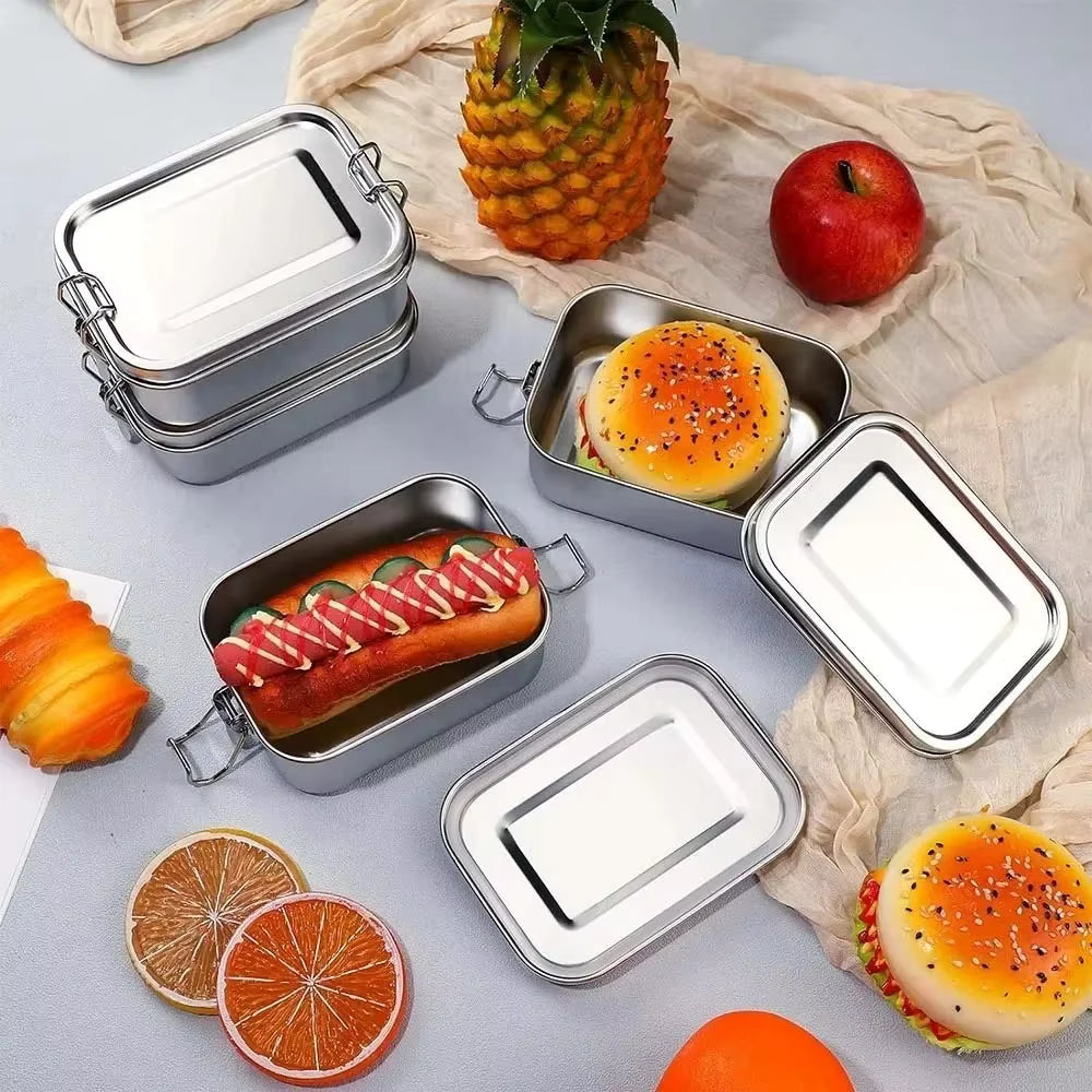 Stainless Steel Lunch Box 1200ml/2400ml