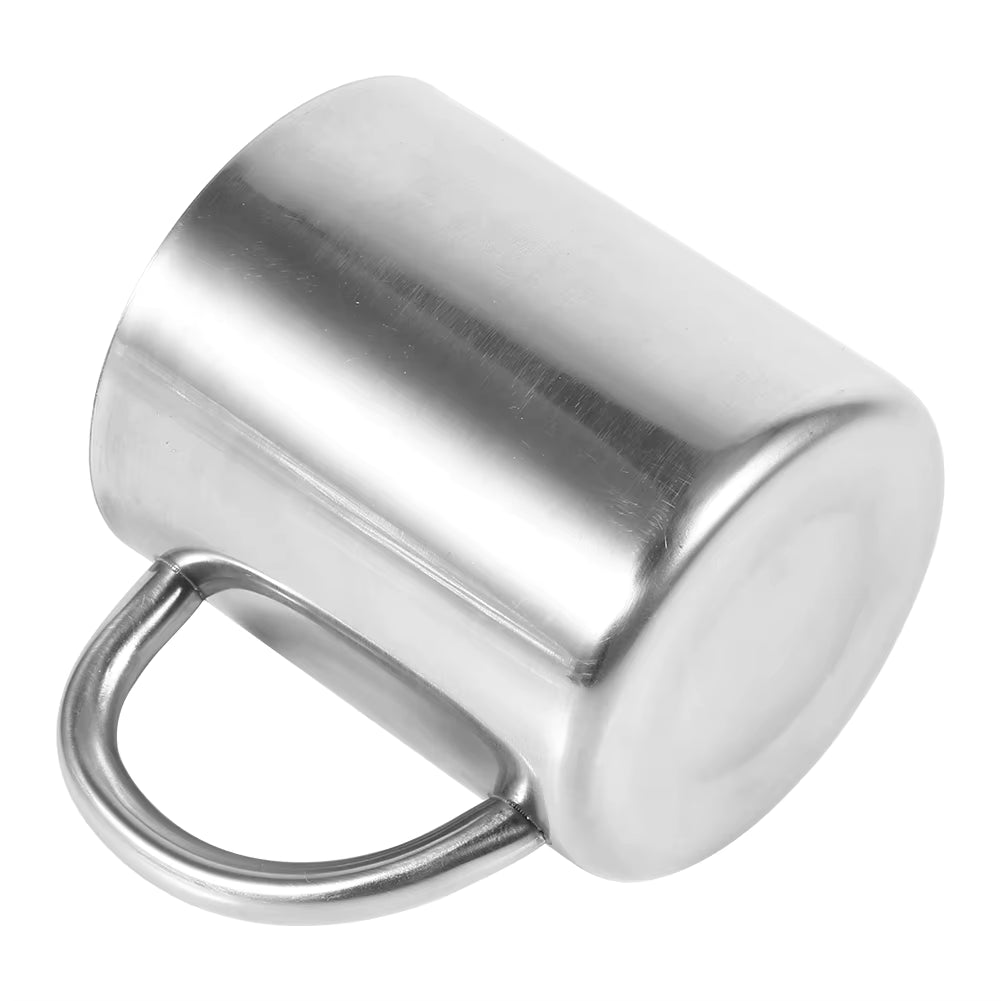 Stainless Steel Double Wall Camping Mug 220 ml